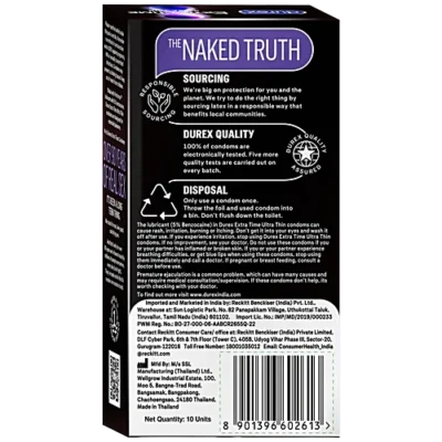 DUREX EXTRA TIME ULTRA THIN - Image 2