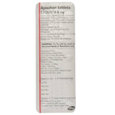 ELIQUIS 2.5 TABLET