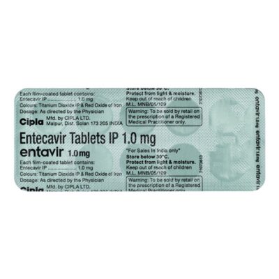 ENTAVIR 1.0MG TABLET