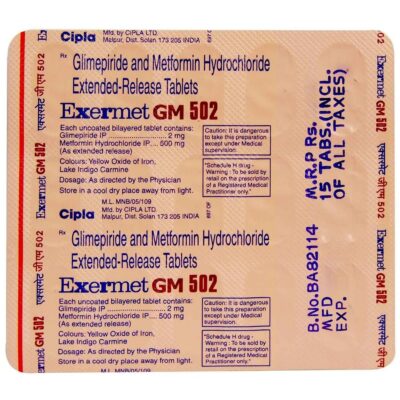 EXERMET GM 502 TABLET