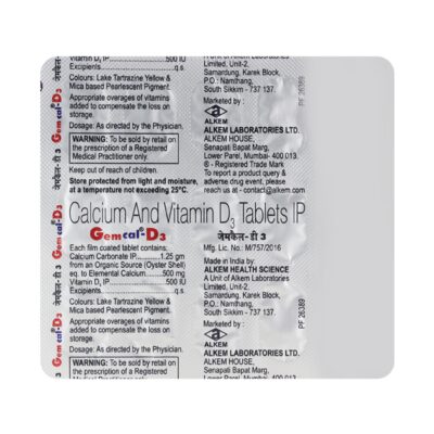 GEMCAL D3 TABLET