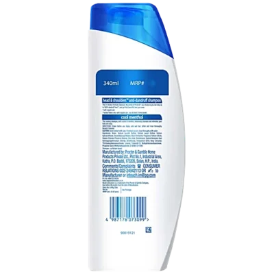 HEAD & SHOULDERS ANTI DANDRUFF SHAMPOO COOL MENTHOL - Image 2