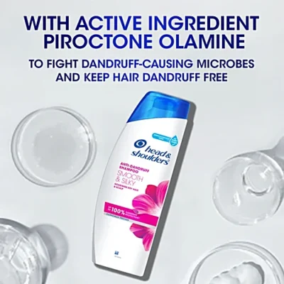 HEAD & SHOULDERS ANTI DANDRUFF SHAMPOO SMOOTH & SILKY - Image 2