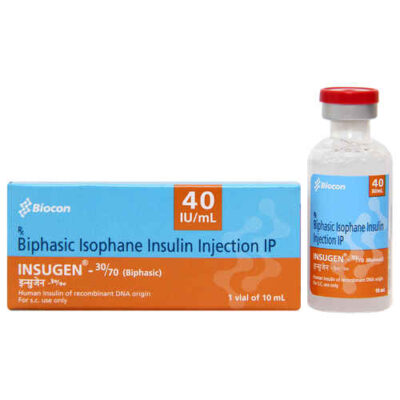INSUGEN 30/70 INSULIN INJECTION