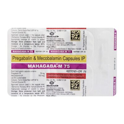 MAHAGABA M 75 CAPSULE