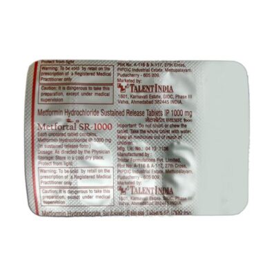 METFORTAL SR 1000 TABLET