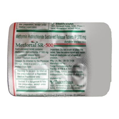 METFORTAL SR 500 TABLET