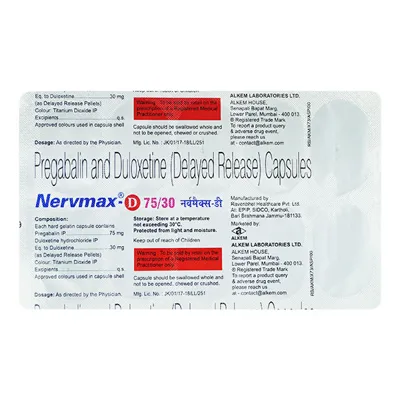 NERVMAX D 75/30 CAPSULE
