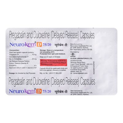 NEUROKEM D 75/20 CAPSULE
