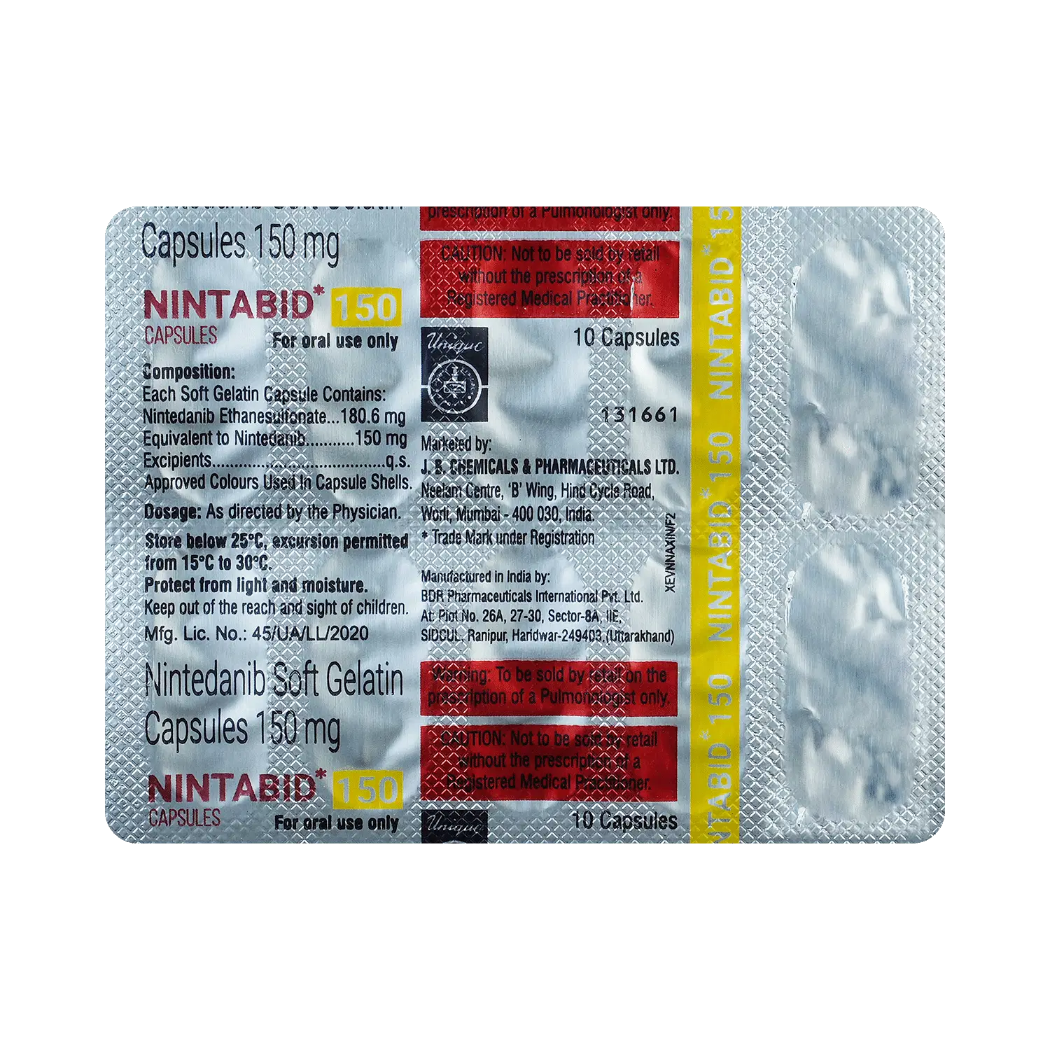 NINTABID 150 CAPSULE