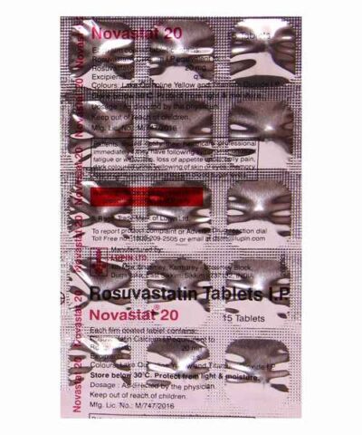 NOVASTAT 20 TABLET