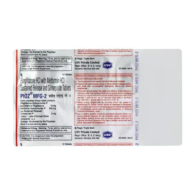 PIOZ MF G 2 FORTE TABLET