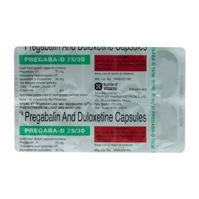 PREGABA D 75/30 CAPSULE