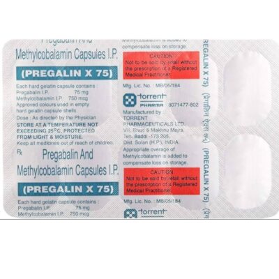 PREGALIN X 75 CAPSULE