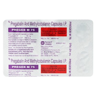 PREGEB M 75 CAPSULE