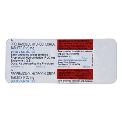 PROVANOL 20 TABLET