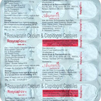 ROSYCAP CV 10 CAPSULE