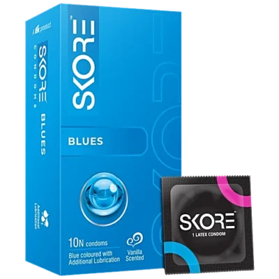 SKORE CONDOMS- BLUES