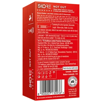 SKORE CONDOMS- NOT OUT - Image 2