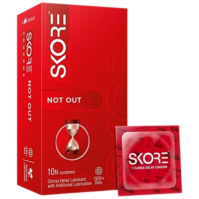 SKORE CONDOMS- NOT OUT