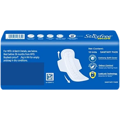 STAYFREE SECURE REGULAR SANITARY PAD - Image 2