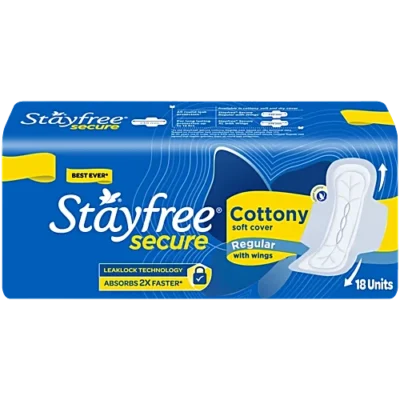 STAYFREE SECURE REGULAR SANITARY PAD
