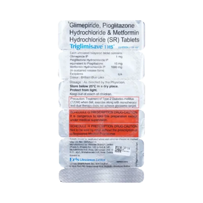 TRIGLIMISAVE 1 HS+ TABLET