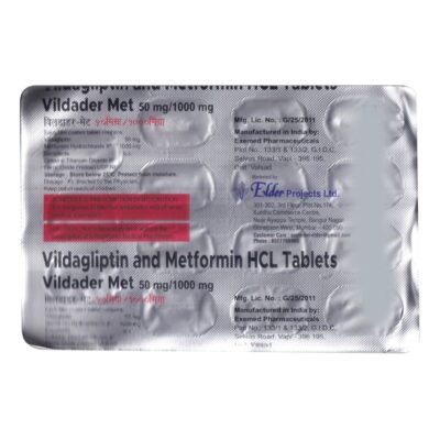 VILDADER MET 50mg/1000mg TABLET